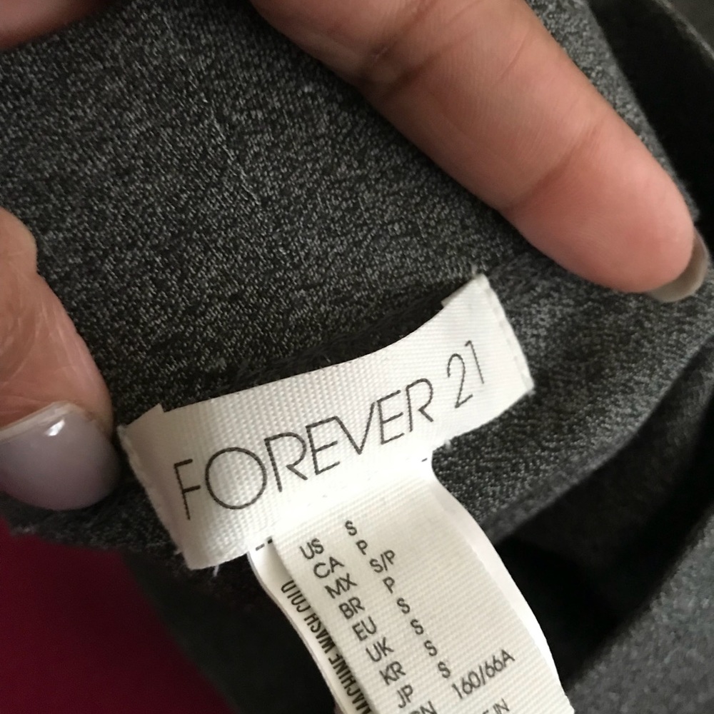 🛑SOLD🛑Charcoal Gray leggings. NWOT - Picture 5 of 5